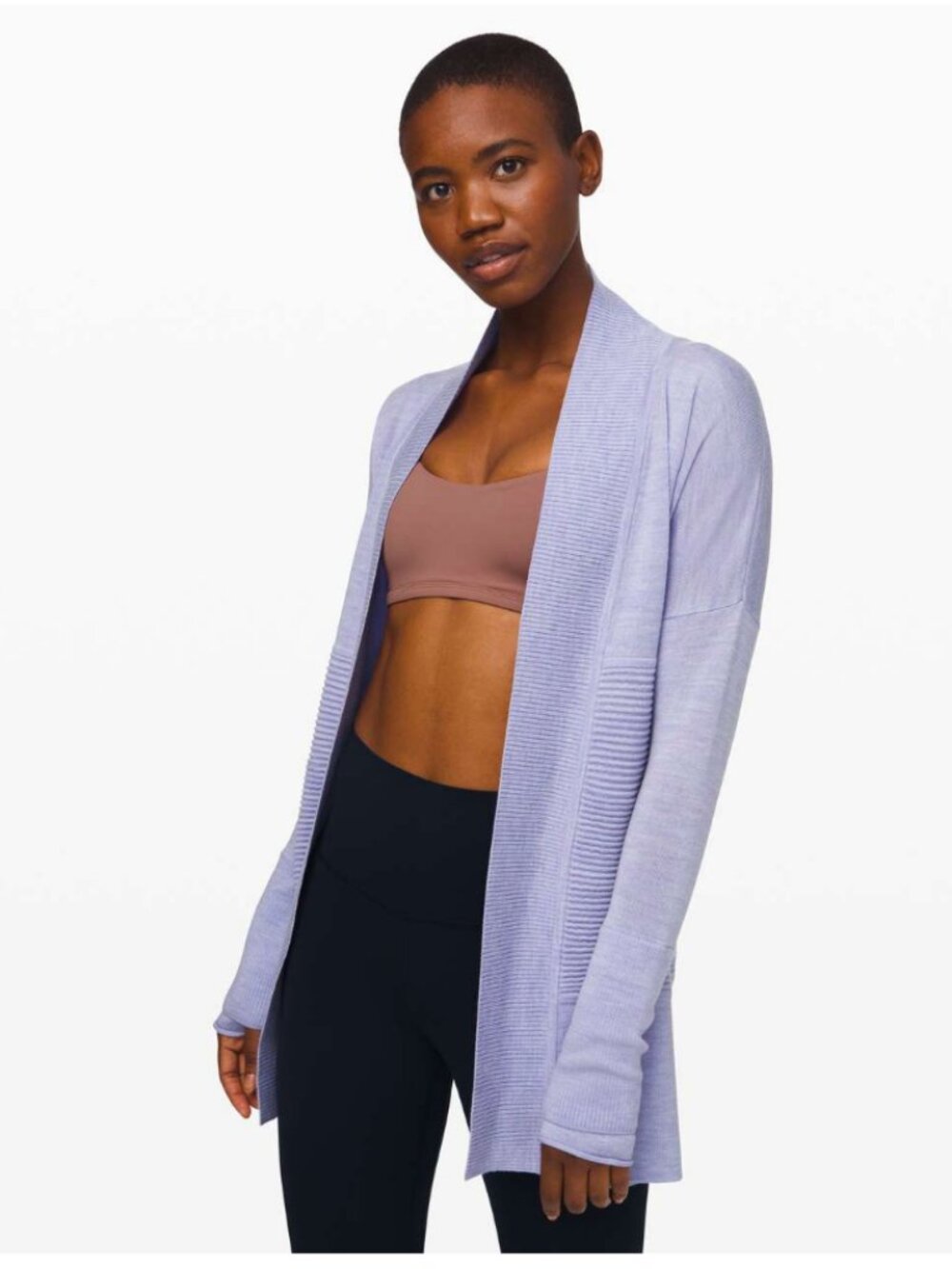 Lululemon Sit in Lotus Wrap Cardigan Womens XL/XXL Oversized Comfort